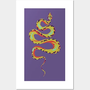 Top Left Corner Snake Posters and Art